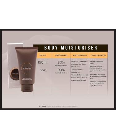 Body Moisturizer 5 oz - Hydrating & Nourishing Cream for All Skin Types | International Shipping Available - Buy Online on GoSupps.com