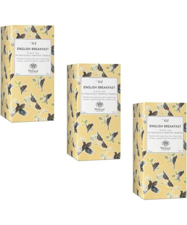  Whittard Whittard | Black Tea for English Breakfast | Robusta & Malted Black Tea Bags - 3 x 25 Filters (150 Gr) - Buy Online on GoSupps.com