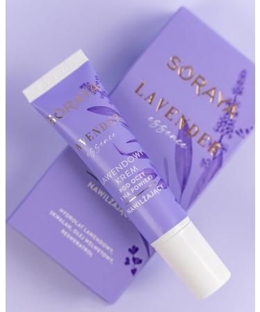 Bielenda SORAYA LAVENDER ESSENCE Moisturizing Eye and Lid Cream with Lavender 15 ml - Buy Online on GoSupps.com