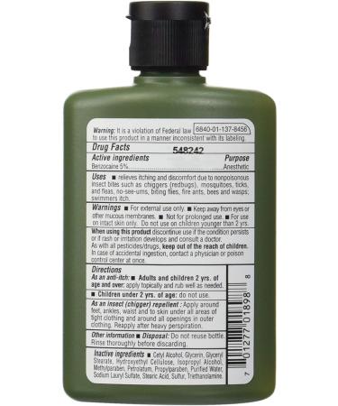 Chigg-Away 4 fl oz (Pack of 2) - Relieves Itching & Repels Chiggers - Soldier's Choice - Buy Online on GoSupps.com