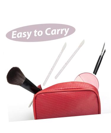 250pcs Crystal Lip Brushes - Versatile Lip Applicators for Eyelash Extensions & Nail Polish | Perfect for Lip Gloss & Lipstick Replacement - Buy Online on GoSupps.com