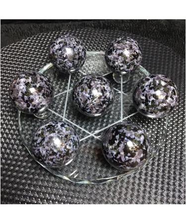 Crystal Rough Natural Gabbro Stone BallSeven Star Array Crystal Sphere Minerals Specimens for Reiki Home Decoration - Buy Online on GoSupps.com