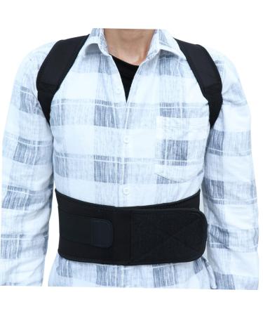 FRCOLOR Posture Corrector Belt for Kids & Adults - Adjustable L Black | Improve Posture & Comfort - Buy Online on GoSupps.com