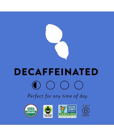Choice Organics Organic Decaffeinated Earl Grey Tea - 16 Fair Trade Black Tea Bags with Bergamot - Compostable Pack - Buy Online on GoSupps.com