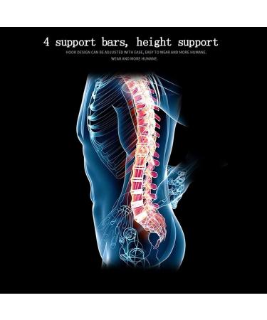 Breathable Back Brace for Men Women Waist Back Support Lumbar Decompression Belt for Sciatica Herniated Disc Scoliosis Back Pain Relief /1115 (Color : Grey Size : L) - Buy Online on GoSupps.com