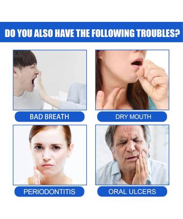 2-Piece Gentle Mint Mouth Spray 20ml | Fast-Acting Oral Health & Odor Removal | Portable & Durable Solution for Bad Breath & Dry Mouth - Buy Online on GoSupps.com
