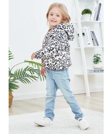 Kids4ever Leopard Print Winter Coat for Baby Boys & Girls | Hooded Jacket with Fleece Lining | Windproof Snowsuit | 6-12 Months - Buy Online on GoSupps.com