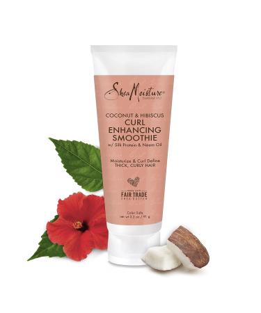SheaMoisture Curl Enhancing Smoothie - Coconut & Hibiscus for Thick Curly Hair | Pack of 2 - Reduce Frizz | International Shipping - Buy Online on GoSupps.com