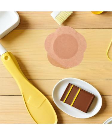 Healeved 40 Pieces Castor Oil Paste Caster Oil Knee Pads AntiLeakage Belly Protectors Feet Caster Oil Wrap for Belly Oil Patches for Navel Belly Patches - Buy Online on GoSupps.com