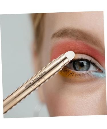 CRILSTYLEO Double Ended Eye Shadow Pen Eyeliner Sponge Brush Eye Makeup Brushes Eye Makeup Tool Plastic - Buy Online on GoSupps.com