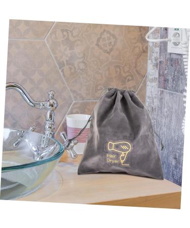 FOMIYES 4 Pcs Hair Dryer Bag Travel Hair Dryer Toiletry Containers Drawstring Storage Bags Toiletries - Buy Online on GoSupps.com