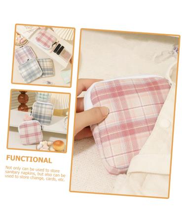 Ultechnovo Mini Storage Bags - 4 Pack | Ideal for Breastfeeding Inserts & Organizing | Compact & Stylish Cotton Zipper Pouches - Buy Online on GoSupps.com