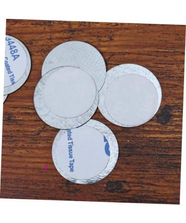 Housoutil 100pcs Stickers Metal Makeup Eyeshadow Palette Eyeshadow Tin Iron Plates Eye Shadow Tool Make up - Buy Online on GoSupps.com