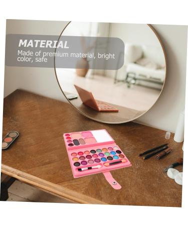 33-Piece Makeup Palette & Eyeshadow Toys for Kids | Blush Pan Cosmetic Bag | Ideal Gift for Girls - Buy Online on GoSupps.com