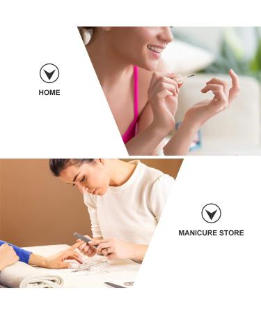 Lurrose 1 Set Nail extension Nail Art Tips Extension Forms Acrylic Nail Art Tips Extension Guide labeling stickers nail art forms label sticker nail forms care nail stickers aluminum paper - Buy Online on GoSupps.com