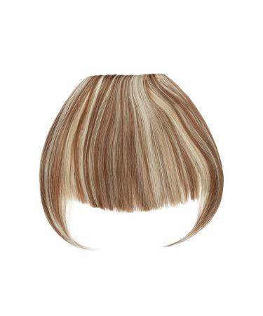SEGO Pony Hairpiece Extensions - Light Brown & Bleach Blonde Clip In Bangs - One Piece Hair Extensions for Effortless Style - Buy Online on GoSupps.com
