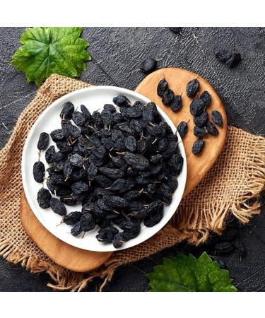 Hungry Harvest Fresh and Healthy Dry Fruit Afghani Seedless Black Raisins 400gms_Packing May Vary - Buy Online on GoSupps.com