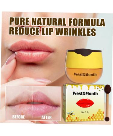 Didiseaon Moisturizing Lip Mask Lip Moisturizing Mask Sleeping Mask for Women Honey Lip Masks Repair Lip Mask Lip Moisturizing Pads Night Mask Lip Balm Lip Mask Balm Miss Care Month - Buy Online on GoSupps.com