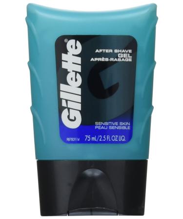 Gillette Series Sensitive Skin After Shave Gel, 2.5 Fl Oz (Pack of 2)