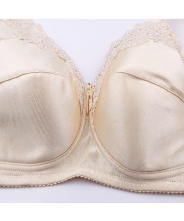 Shop Women's Mastectomy Bras - Full Coverage Wireless Bralette | Comfort & Style in Beige - Buy Online on GoSupps.com