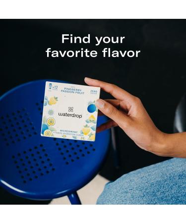 waterdrop Microdrink Tropical Set - Water Flavouring - Hydration Tablet - Natural Fruit Mix - Vitamin C - Sugar Free - Lemon - Passionfruit - Watermelon - Lime - 48 Drinks TROPICAL-SET: 48x500ml - Buy Online on GoSupps.com