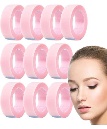 Grafting Eyelash Tape | Lash Extension Adhesive Tapes - Portable Lashes Tool Grafting Eyelash Isolation Tape for Women and Girls Shakven 10 packs Pink - Buy Online on GoSupps.com