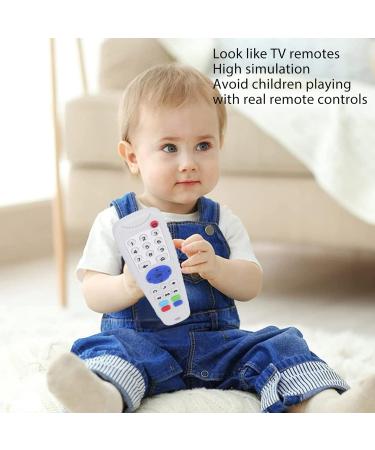 Soft Silicone Teether Toy for Babies - Pink Remote Control Design for Safe Gum Relief - Buy Online on GoSupps.com