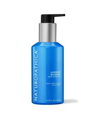 Naturopathica Lavender Blossom Bath & Body Oil Nourishing Body Lotion Moisturizer Calming Bath & After Shower Oil Infused with Lavender Essential Oil 4.7 fl oz