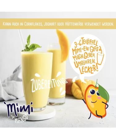 Mimi Milmix Mango Powdered Drink 12 x 400g Milk Mix Storage Pack Soluble Milk Drinks Mango Powder to Share with the Family - Buy Online on GoSupps.com
