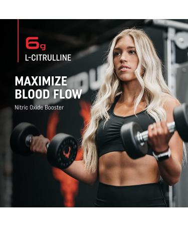 Bucked Up Woke High Stim Pre Workout - Blue Raz Flavor - Focus Nootropic Pump - Strength & Growth - 30 Servings - Buy Online on GoSupps.com