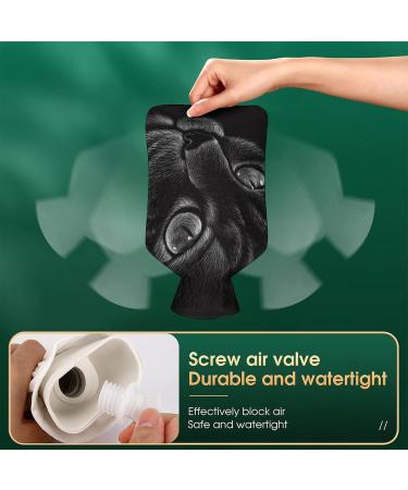 Buy Cat-Shaped Hot Water Bottle with Lid | Rubber Hot Water Bag for Pain Relief & Foot Warmer | Ideal for Hot & Cold Therapy - Buy Online on GoSupps.com
