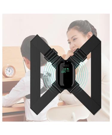 Meltor rear belt straight stance intelligent with vibration reminder of the converter back holder correction back belt straight haltition of adjustable reminding angles and straps