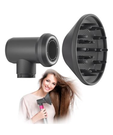 Diffuser and Adaptor Compatible with Dyson Airwrap  Attachments for Airwrap Styler Converting Blow Dryer Combination  Gifts for Women HS05