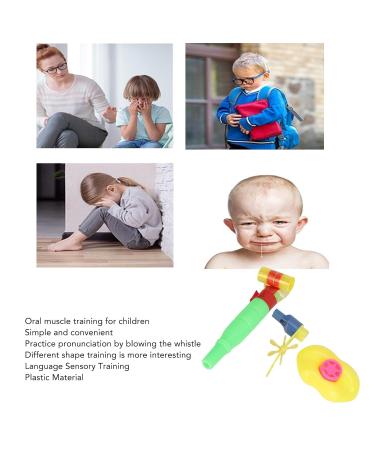 3 Piece Oral Muscle Training Set | Plastic Lip Trainer Whistle | Tongue Muscle Exerciser for Speech Development | International Shipping - Buy Online on GoSupps.com