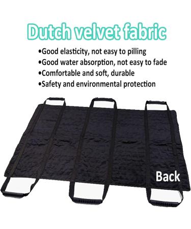 Positioning Bed Pad with Handles Slide Sheet Elderly Medical Lift Equipment Bariatric Handicap Lift Commode Sling Medical Transfer Belt with Four Point Support Full Body Sling blue - Buy Online on GoSupps.com