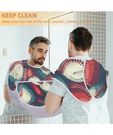 Soccer Beard Bib Apron - Beard Hair Catcher for Men | Perfect Gifts for Dad & Husband - Suction Cup Design for Easy Shaving - Buy Online on GoSupps.com
