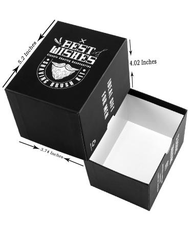 Wismee Men's Shaving Brush Set with Boar Bristle Hair, Stainless Steel Bowl & Stand, Shaving Soap - Perfect Gift for Him - White - Buy Online on GoSupps.com