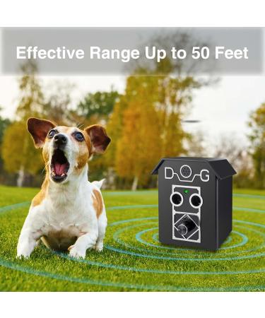 Anti Barking Device 55Ft Auto Dog Barking Deterrent Devices 3 Sensitivities Stop Dog Barking Device Ultrasonic Anti Dog Barking Pet Gentle Anti Barking Device for Small Large Dogs Indoor Outdoor Black#0413rtw - Buy Online on GoSupps.com