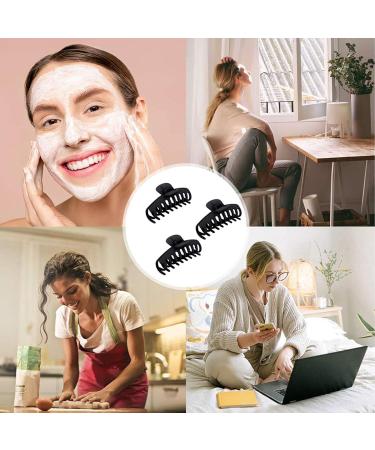 3 Pieces Large Hair Clips - Non-Slip Claw Clips for Women | Irregular Metal Hairpins - Buy Online on GoSupps.com
