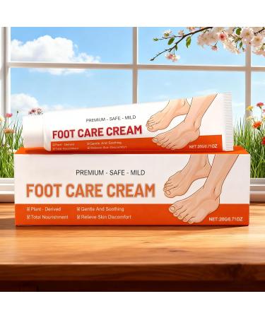 Dry Foot Cream | Non-Greasy Moisturizing Repair | Nourishing Heel Care Butter | for Cracked Feet Dead Skin Knees Elbows Body Night Day Travel Winter Men & Women - Buy Online on GoSupps.com