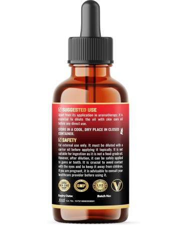 MILIVOL Clove Oil for Teeth and Gums- 10% Pure Natural Clove Essential Oil for Toothache, Sore Muscles, Skin & Hair Care - Soothing Clove Bud Essential Oil - 1Fl Oz - Buy Online on GoSupps.com