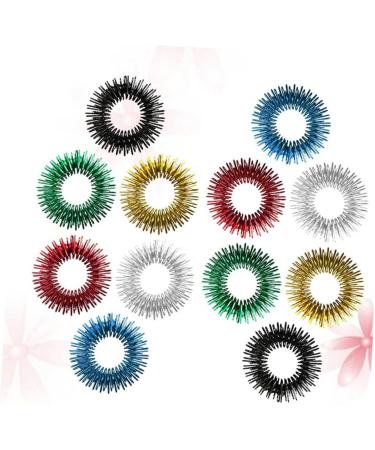 FRCOLOR 24 STK Acupressure Vibrating Ring Toys for Children | Stress Relief & Decompression Finger Massage Gadget - Buy Online on GoSupps.com