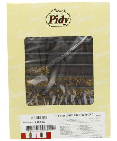 Pidy Pidy Mini Canelloni Chocolate Coconut 110 Servings Chocolate Chocolate Coconut
