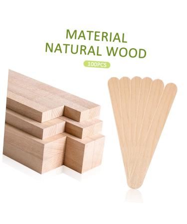 DOITOOL 200 Pieces Wax Paper & Wooden Sticks Set for Hair Removal - Nose Wax Wax Spatula & Hard Wax Strips - International Shipping Available - Buy Online on GoSupps.com