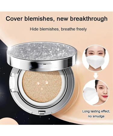 BB Cream Air Cushion | BB Moisturizing Makeup Cream - Foundation Moisturizing Cushion Foundation Moisturizing Cushion with Puff - Buildable Cover Air Cushion Teksome - Buy Online on GoSupps.com