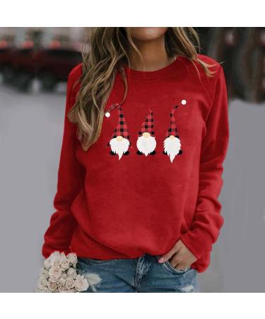 Shop Women's Cotton Long Sleeve Christmas Sweater - Reindeer Elf Hooded Design Sizes Up to 5XL - Buy Online on GoSupps.com