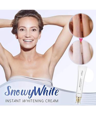 SnowySkin Legs Underarm Cream & Nose Strips Set - Instant Personal Skin Care | White | One Size - Buy Online on GoSupps.com