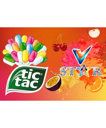 5 x TIC TAC VARIETY FLAVOURS SWEETS (18g x 5) (STRAWBERRY MIXED) - Buy Online on GoSupps.com