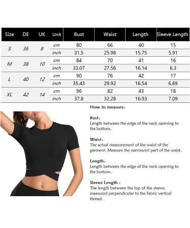 Shop Muyogrt Women's Fitness Crop Top | Breathable Yoga & Running Shirt - Sexy Lightweight Sports Top in Black - Buy Online on GoSupps.com