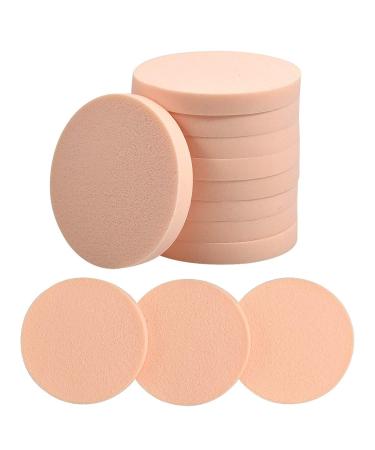 Dokpav 12 Pack Complexion Makeup Sponge Face Paint Sponge Set Round Sponge Puff for Liquid Foundation Creams and Powders - Buy Online on GoSupps.com
